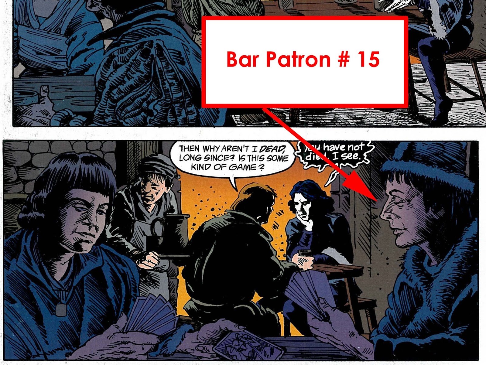 Portraits From The Sandman Universe Bar Patron 15 (illustrated by