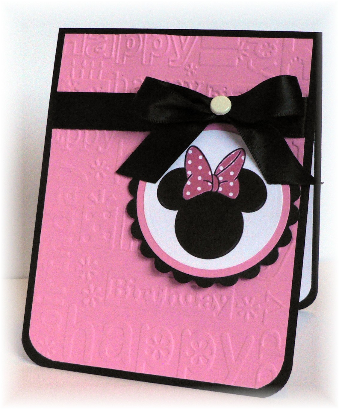 My Mindful Creations: Minnie Mouse Disney Card