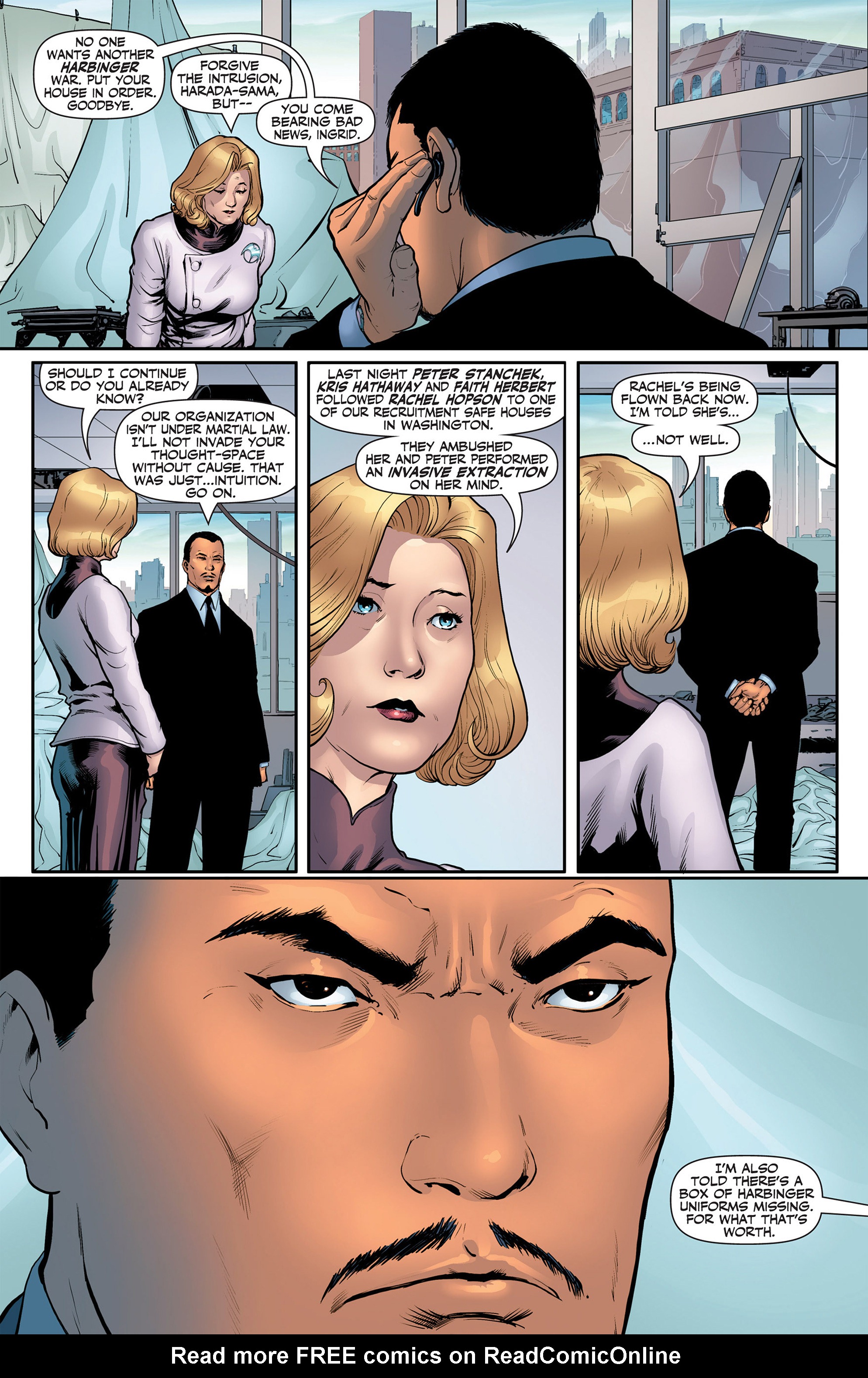 Read online Harbinger (2012) comic -  Issue # _TPB 2 - 33