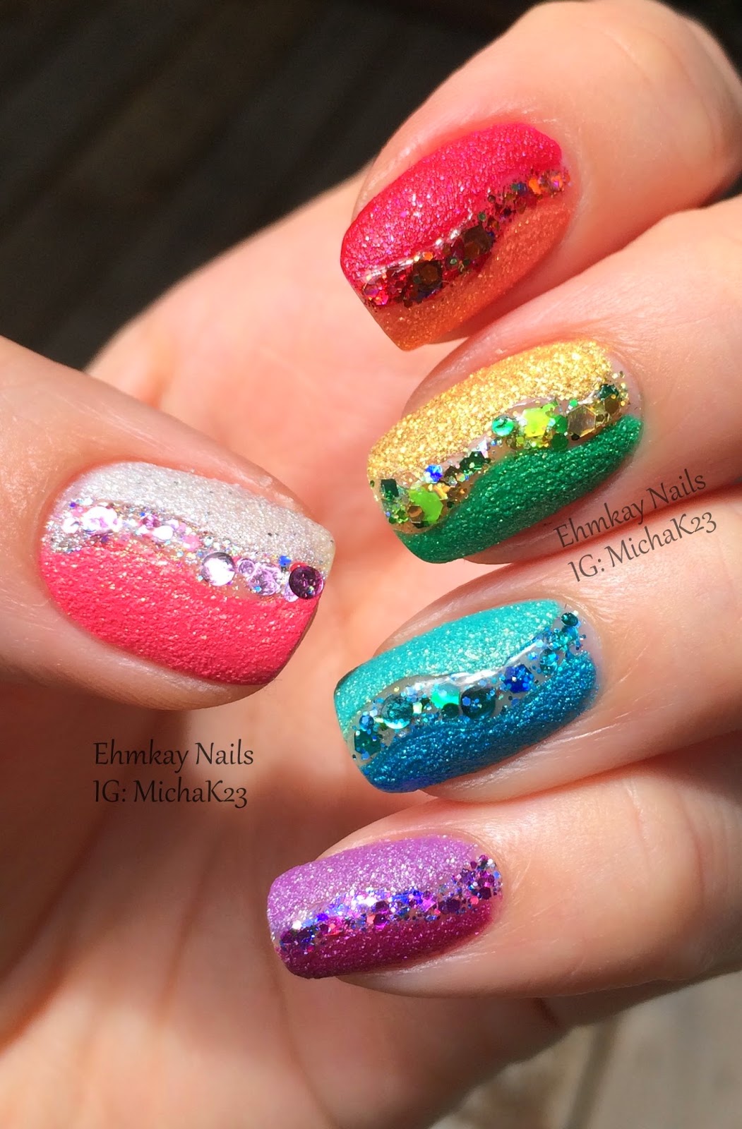 ehmkay nails: Two Year Blogiversary with my Birthday Nails + GIVEAWAY