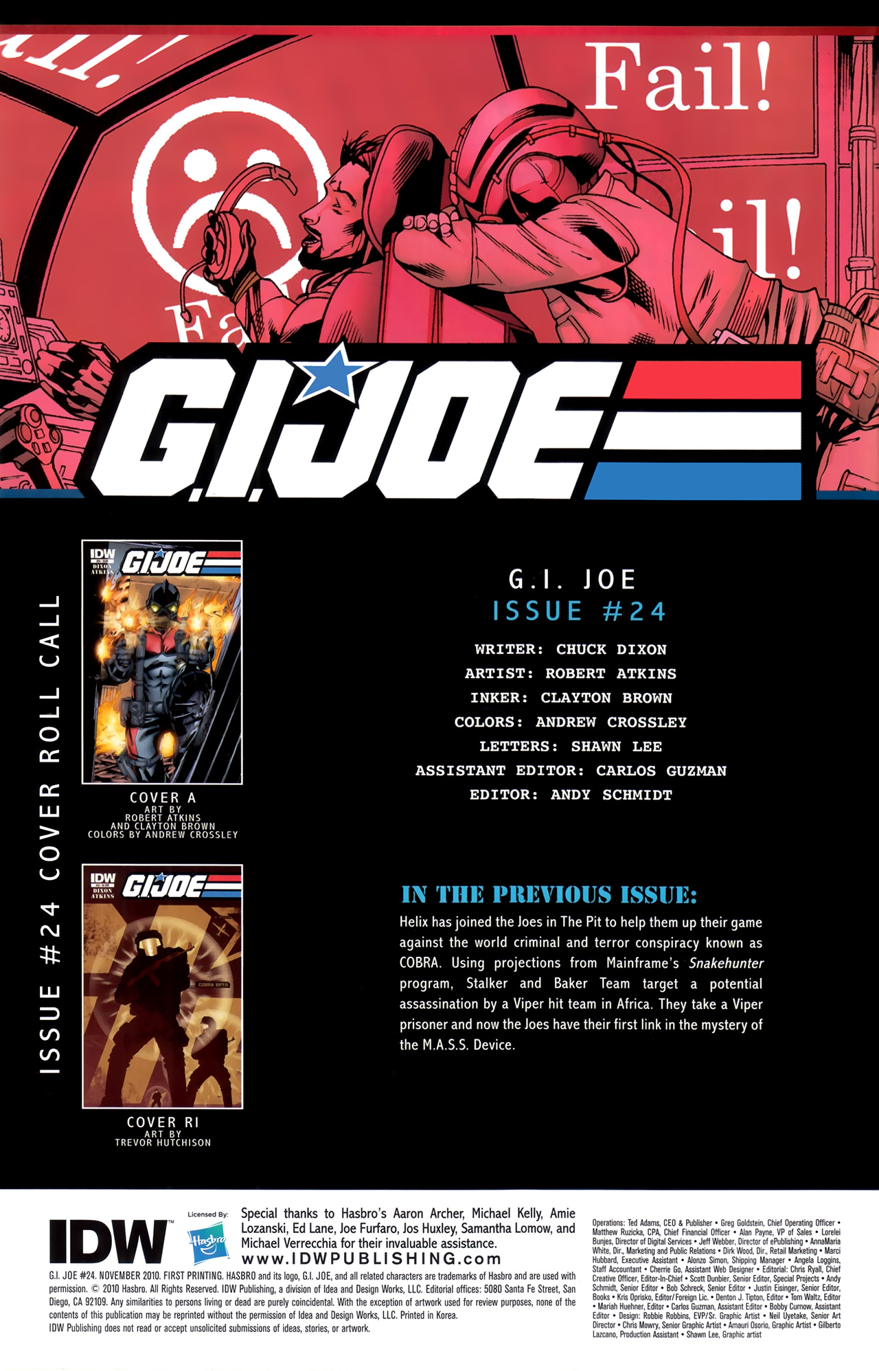 G.I. Joe (2008) issue 24 - Page 2