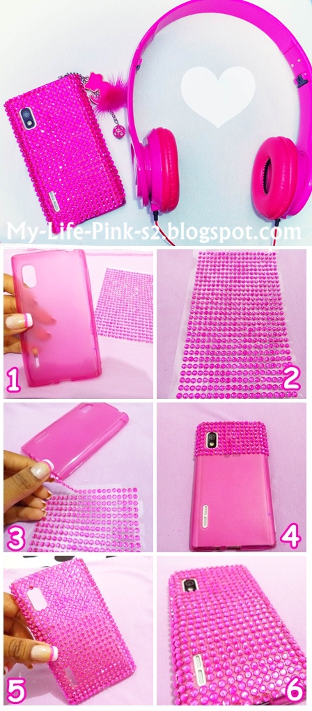 Blog da Renata Princess : Faça Você Mesma ♥ Case/Capinha de celular com  strass
