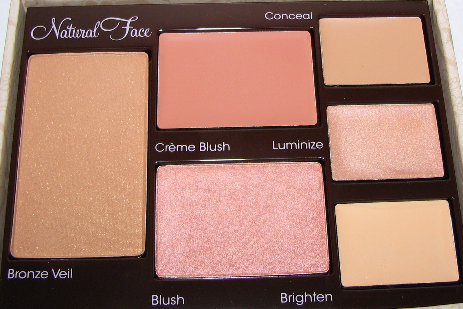 Too Faced NATURAL FACE PALETTE Swatches and Review