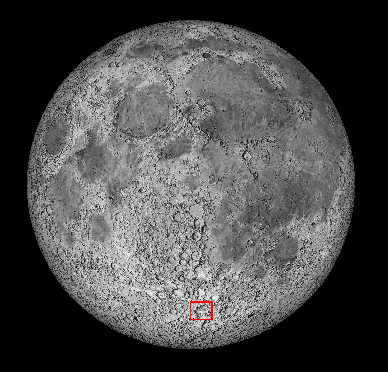 La orilla del Cosmos Rayos lunares Maginus