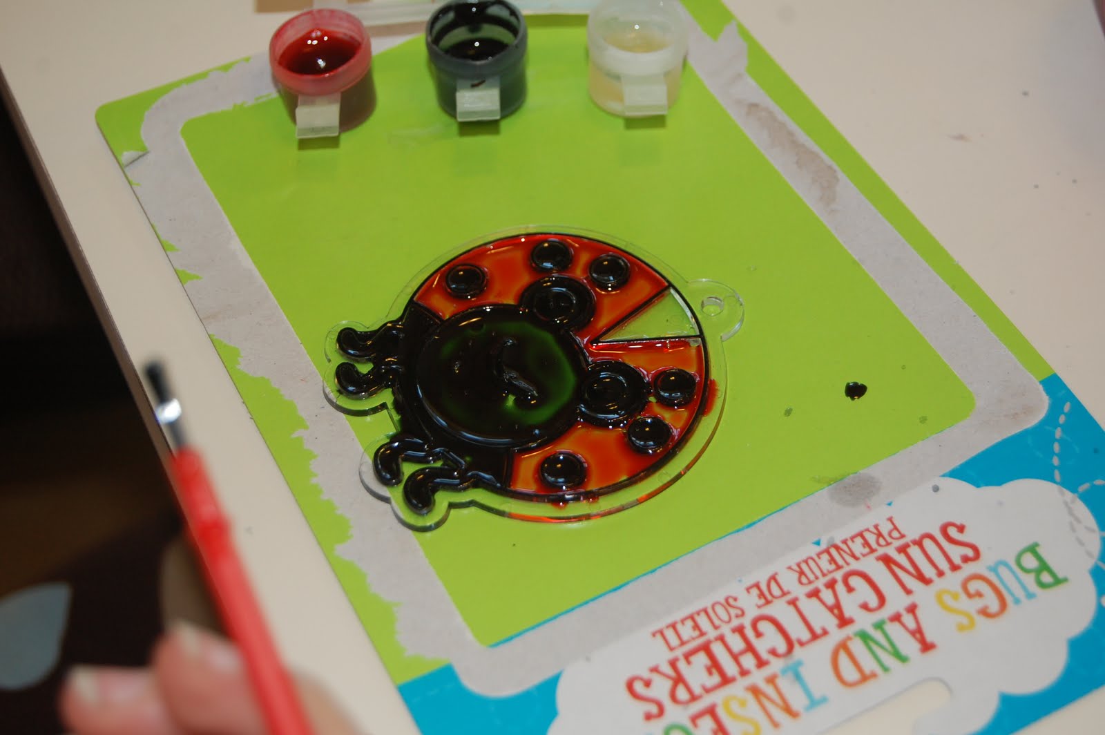 Our Creative Day: Lady Bug 'crafts'