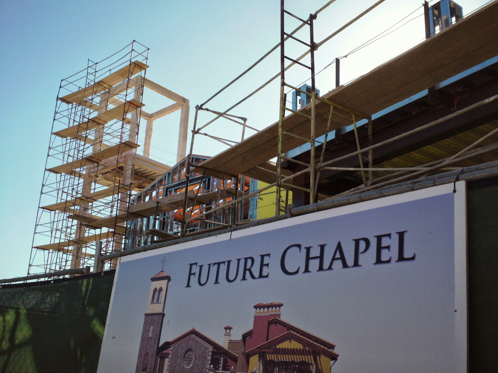 Hitting Home How the new chapel is like spiritual growth