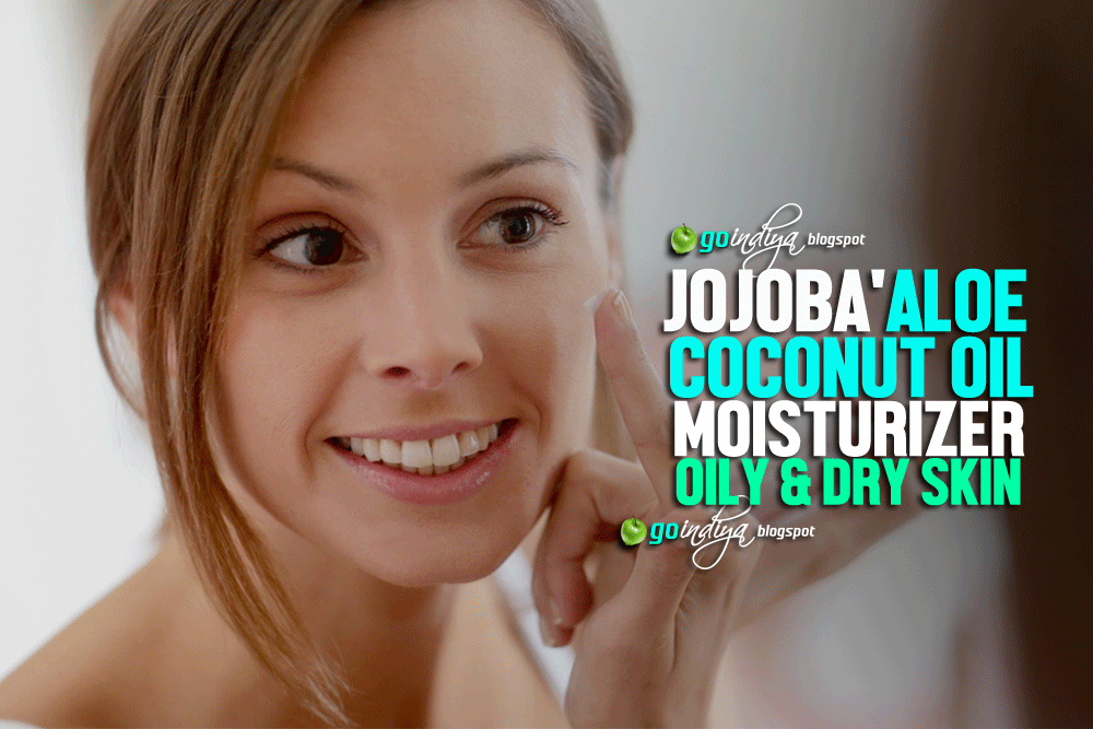JojobaAloeCoconut Moisturizer for OilyDry Skin Natural Home
