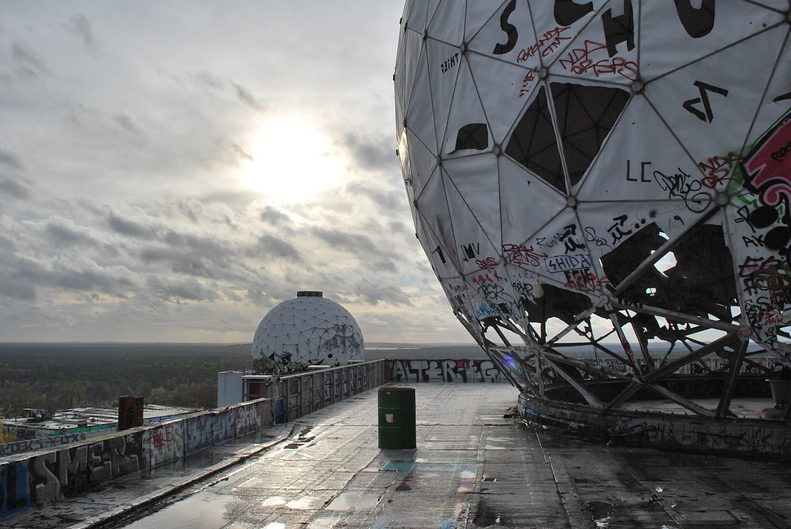 Deserted Places An Abandoned Nsa Spying Station In Berlin