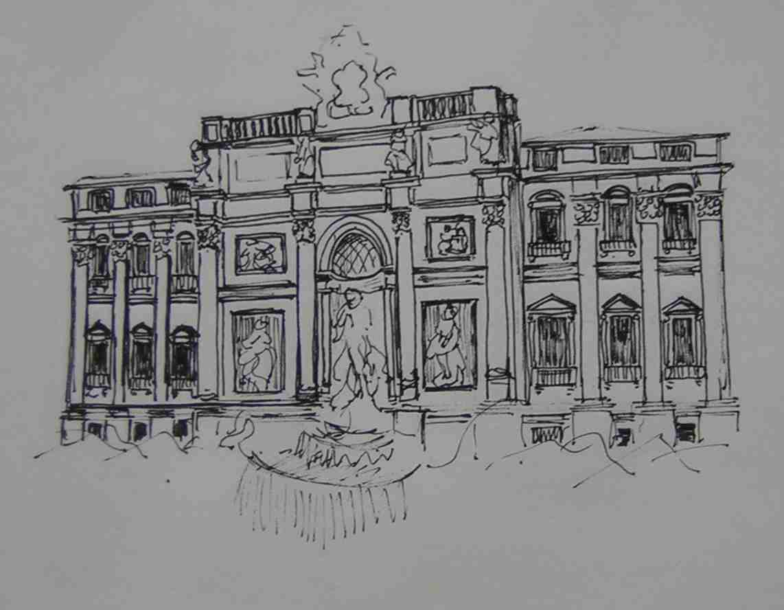 Peter Kreet Art: Roman Sketch Book.