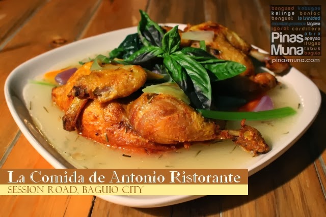 La Comida de Antonio Ristorante, Baguio City
