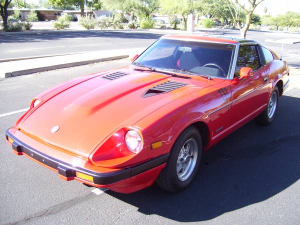 Clean Red, 1983 Datsun 280ZX For Sale