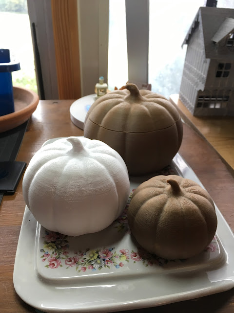 3D printed pumpkins via foobella.blogspot.com