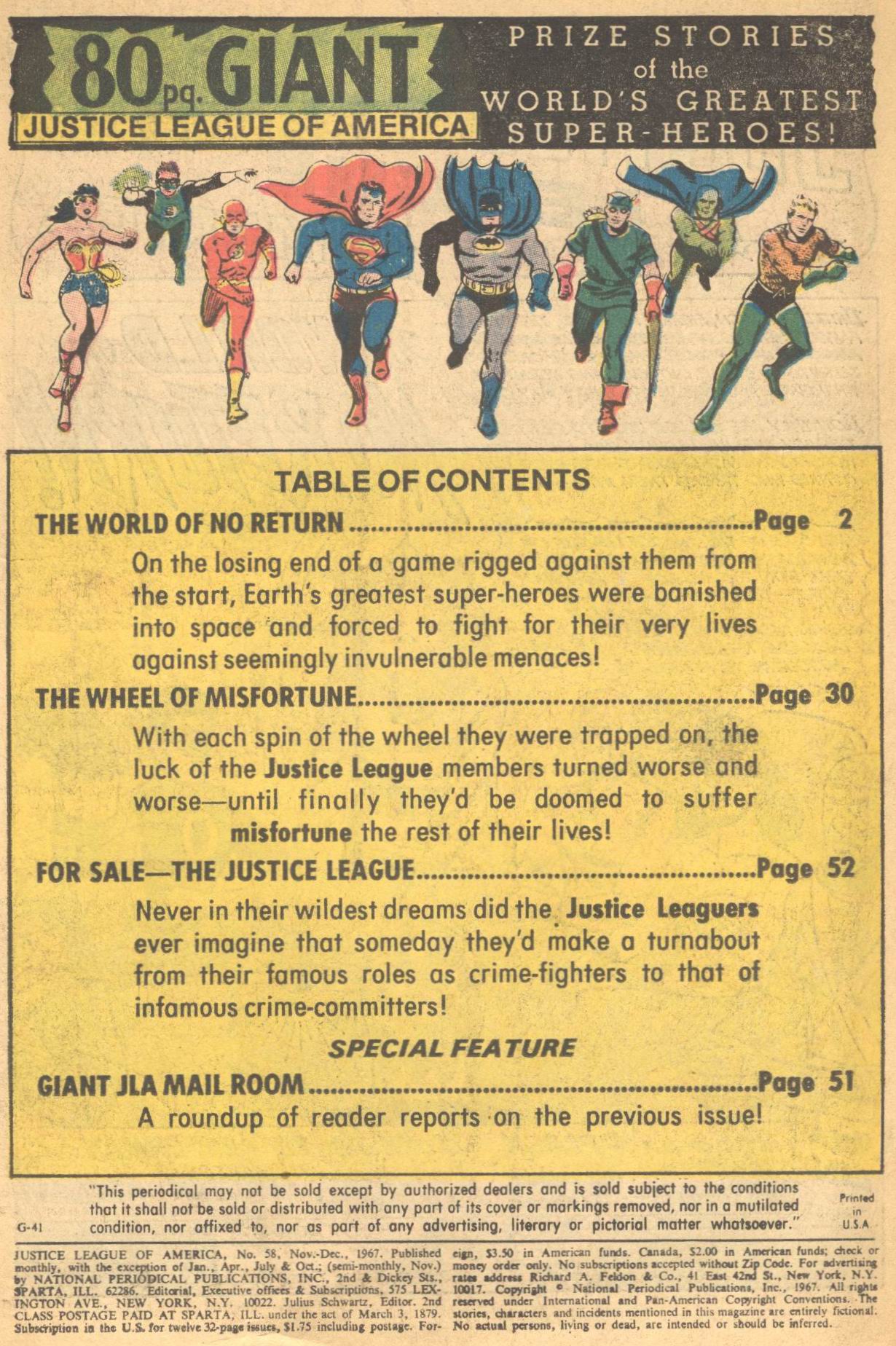 Justice League of America (1960) 58 Page 3