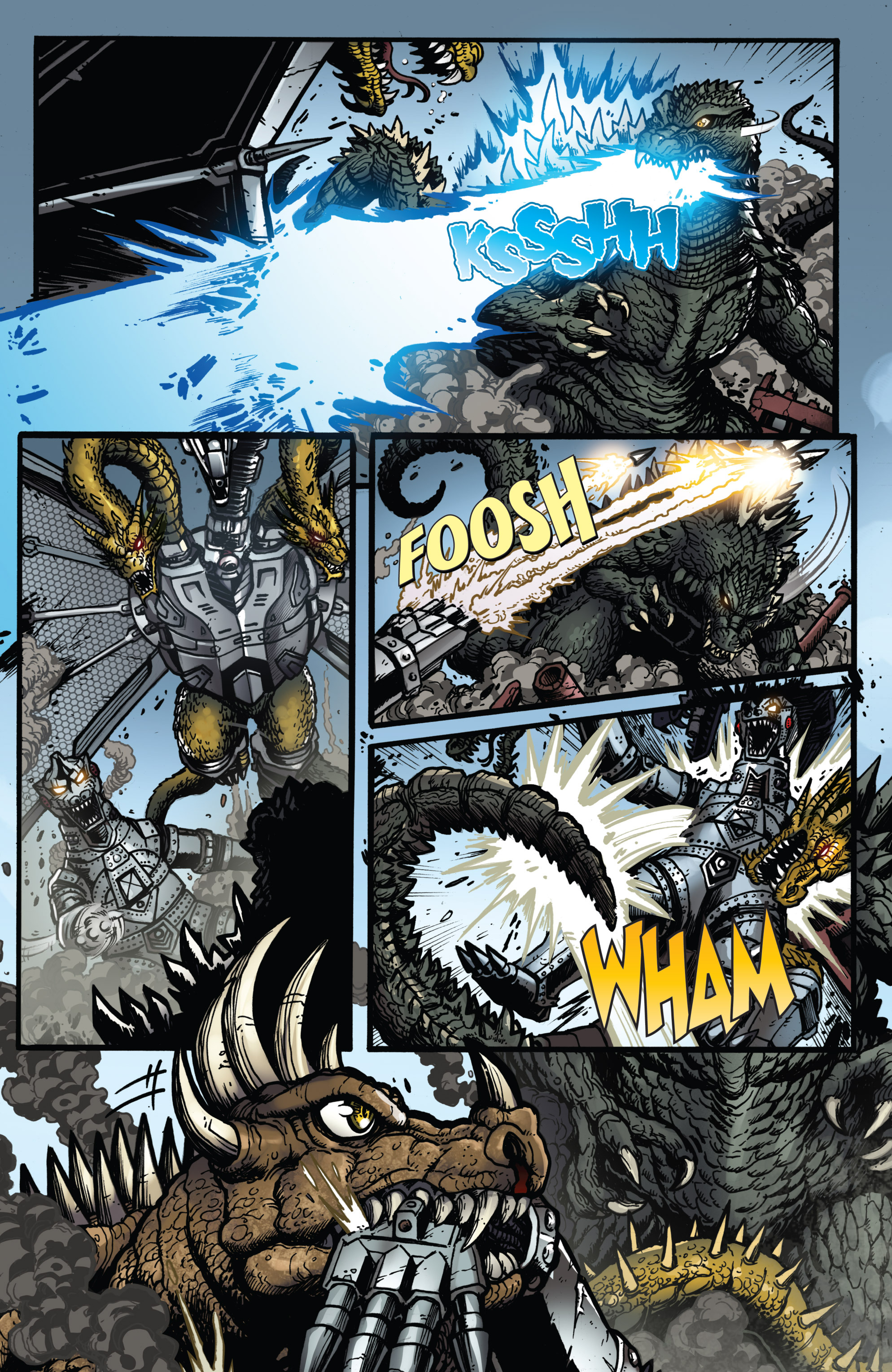 Read online Godzilla: Rulers of Earth comic -  Issue #16 - 18