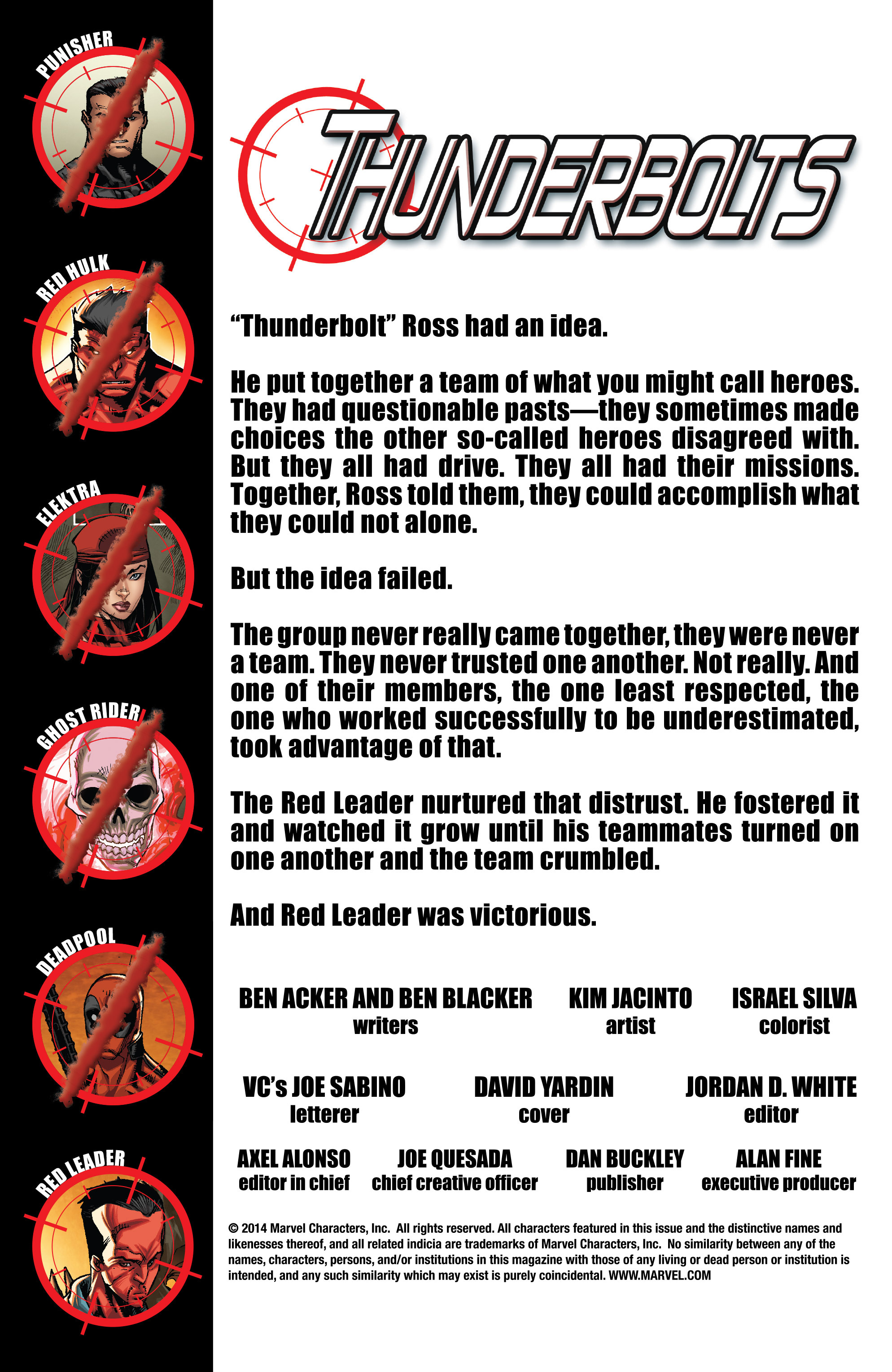 Read online Thunderbolts (2013) comic -  Issue #32 - 2