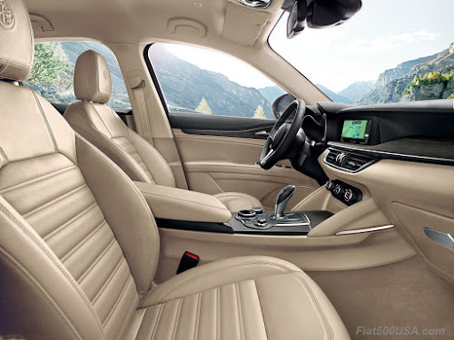 Alfa Romeo Stelvio Front Seats