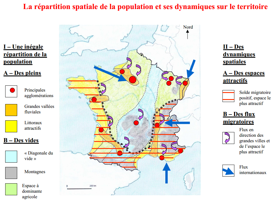 Parlez-vous français?: La population en France : répartition et dynamique.