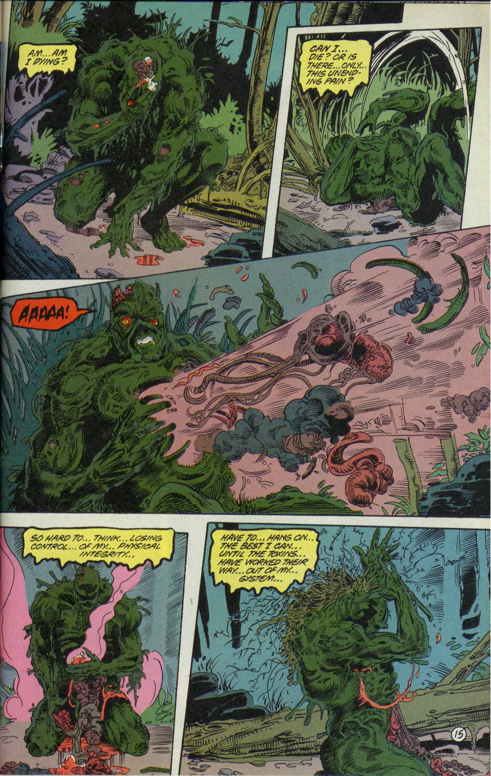 Read online Swamp Thing (1982) comic -  Issue #129 - 16