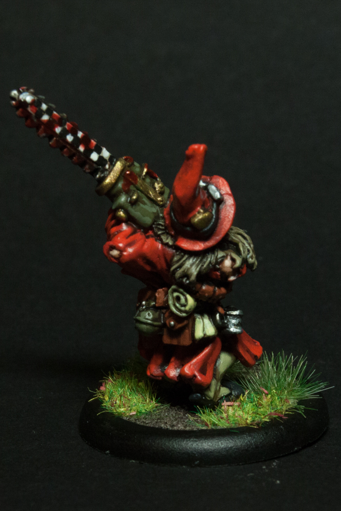 Engineered Gaming Painting Challenge entries 6 & 7 Chainsaw Wizard