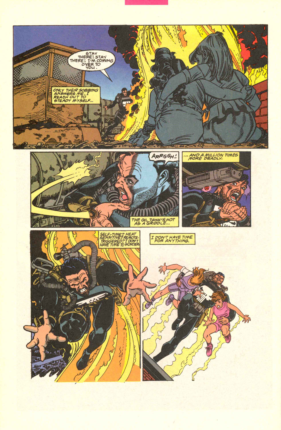 Read online The Punisher (1987) comic -  Issue #82 - Firefight - 17