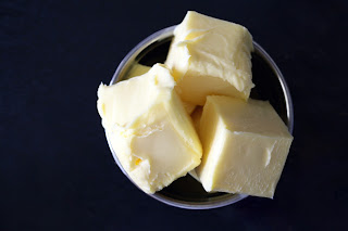 chunks of butter