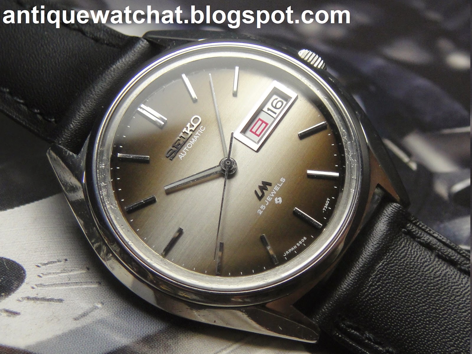 Antique Watch Bar: SEIKO LORD MATIC 5606-7190 SL55 (SOLD)