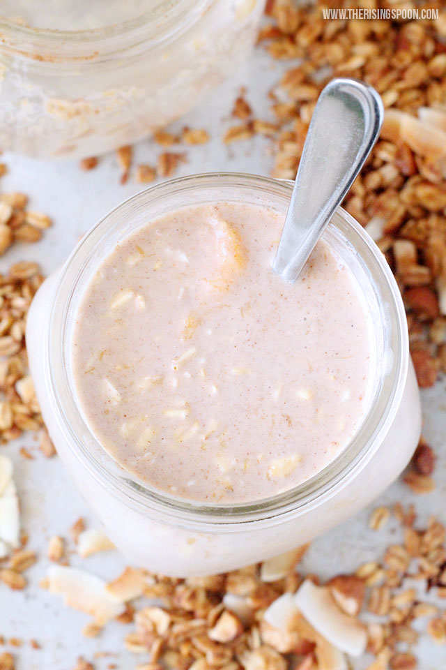 Mango Overnight Oats The Rising Spoon