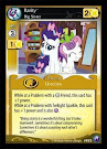 My Little Pony Rarity, Big Sister Canterlot Nights CCG Card