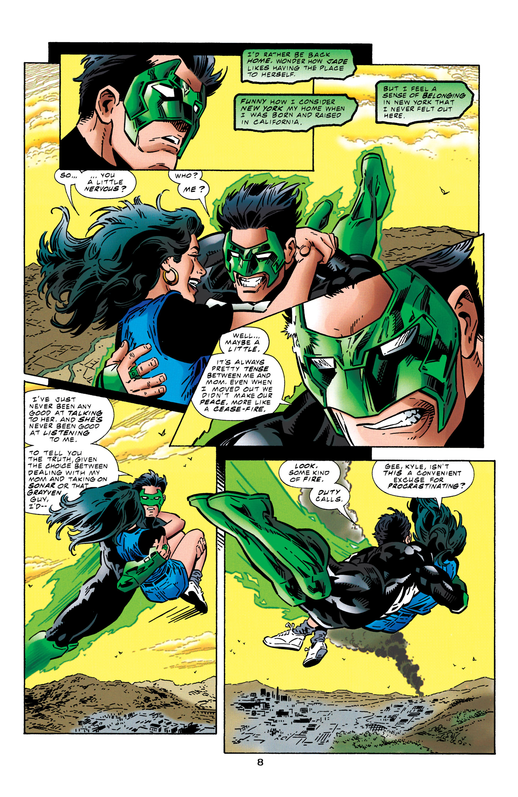 Read online Green Lantern (1990) comic -  Issue #88 - 9