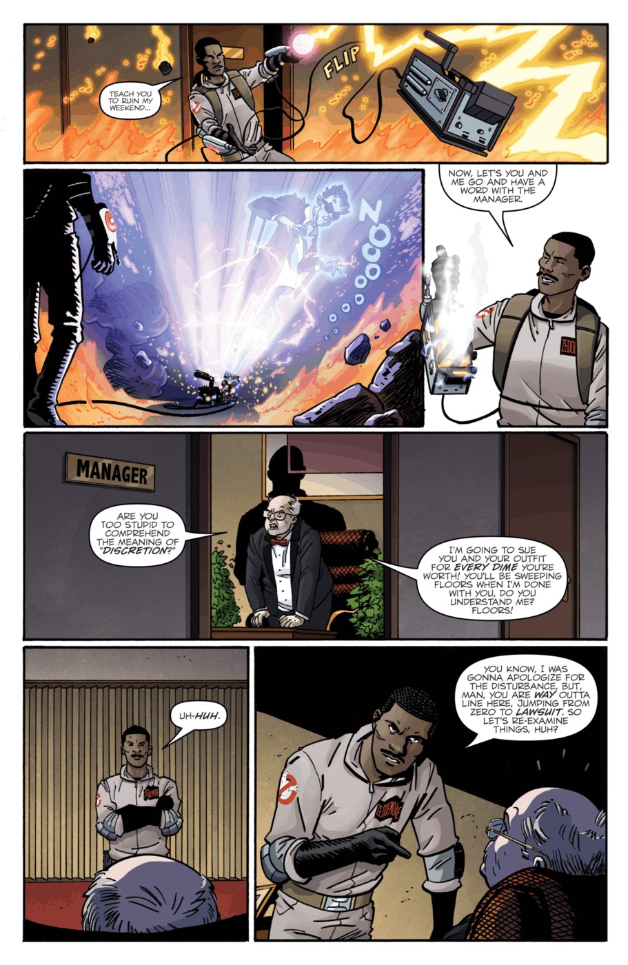 Read online Ghostbusters (2013) comic -  Issue #8 - 19