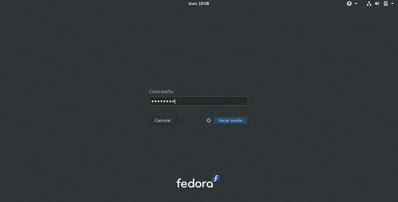 Ocultar usuario en la lista de login en Fedora