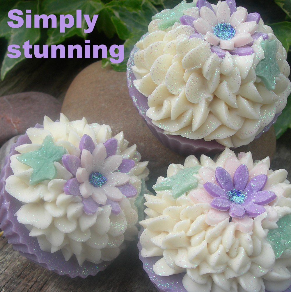 PURO SOAPS Icing 150 soap cupcakes