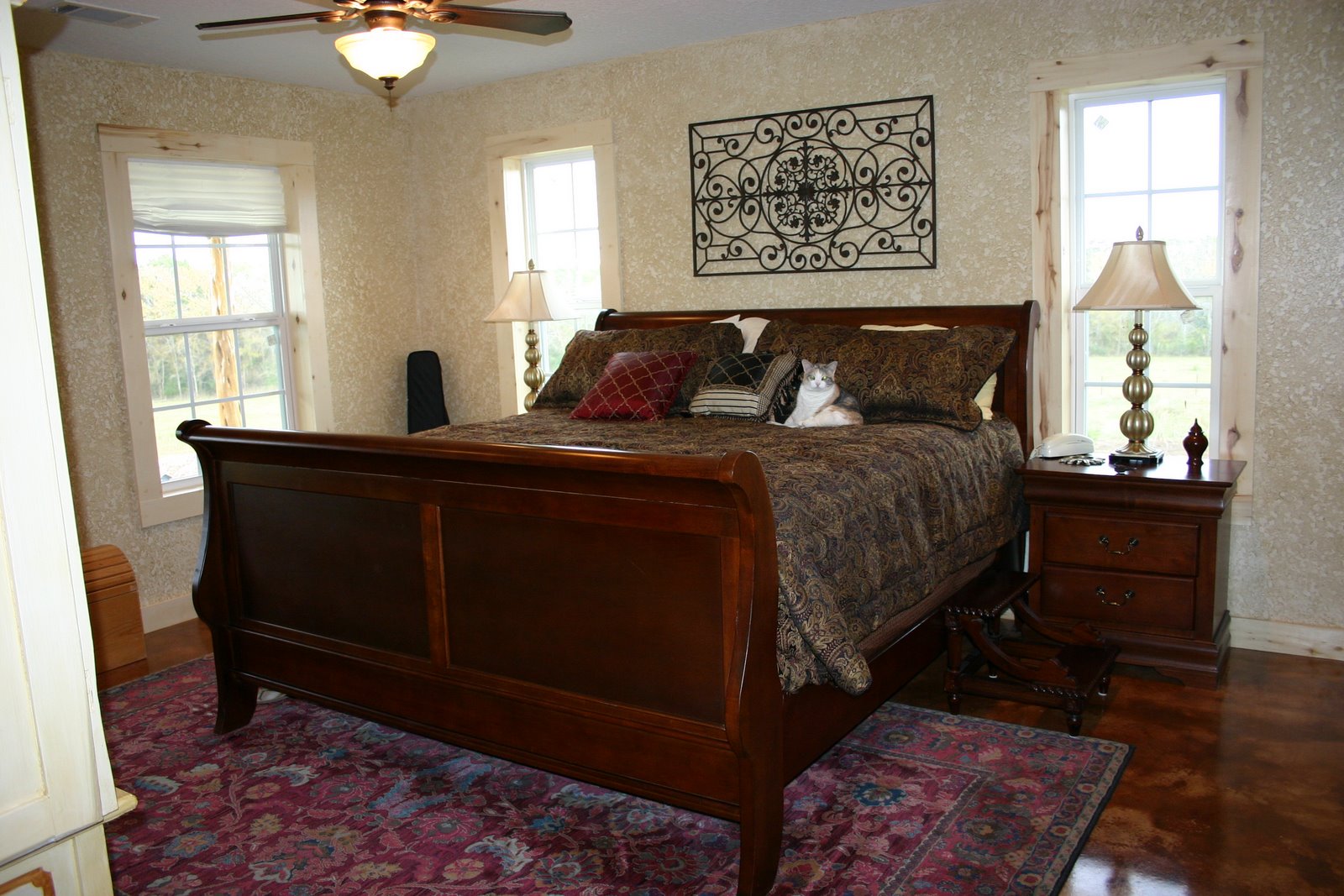 Our Cabin on the Hill My DIY Upholstered Headboard