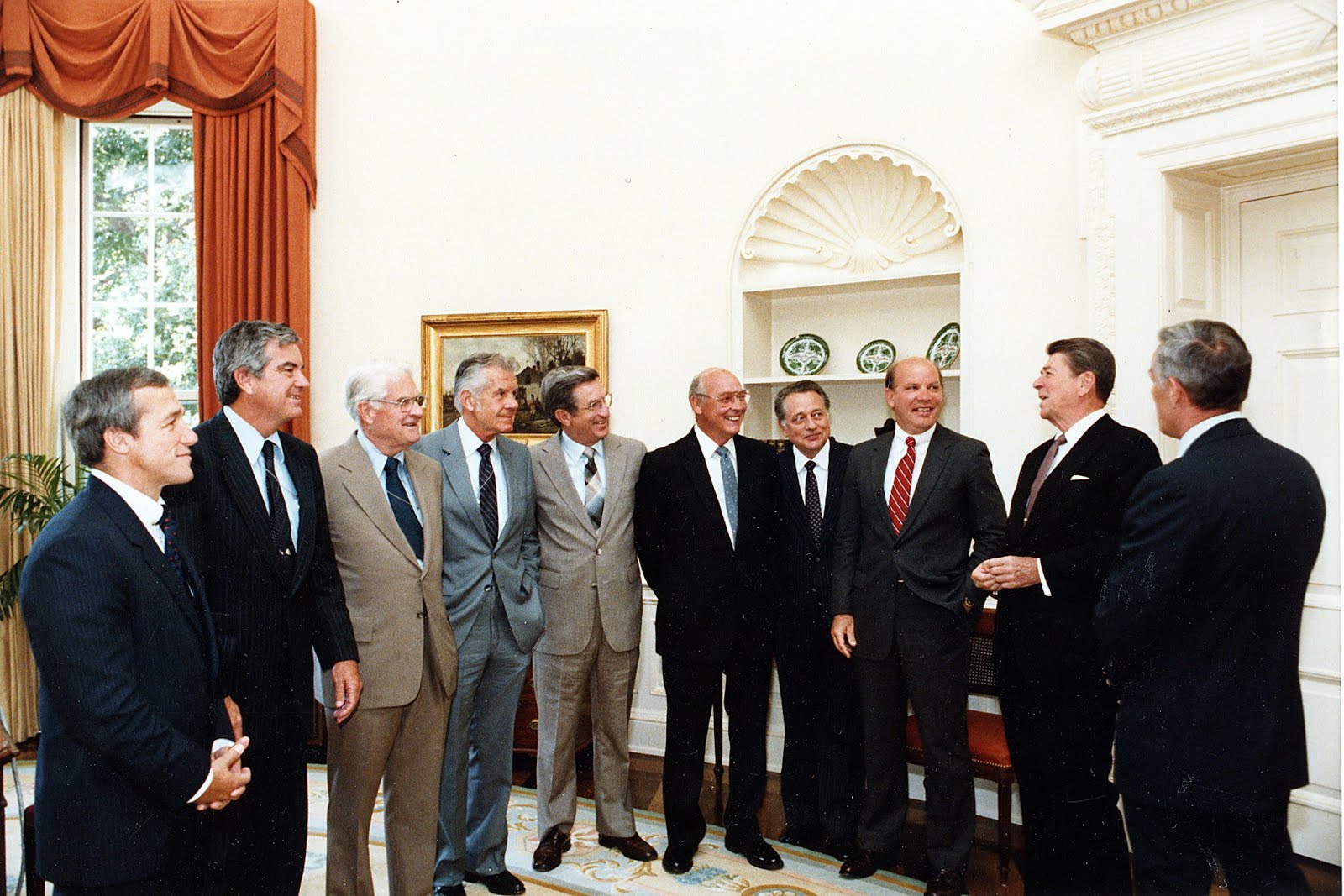 7/7/83: President Reagan meets with all the living Special Agent in Charges of the Secret Service