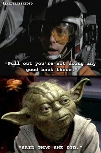 Nerdgasm Fitness : Weekly LOLs: In Honor of Star Wars