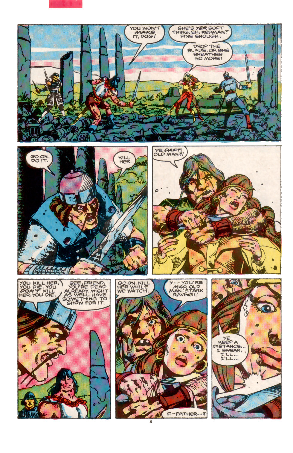 Read online Conan the Barbarian (1970) comic -  Issue #202 - 5