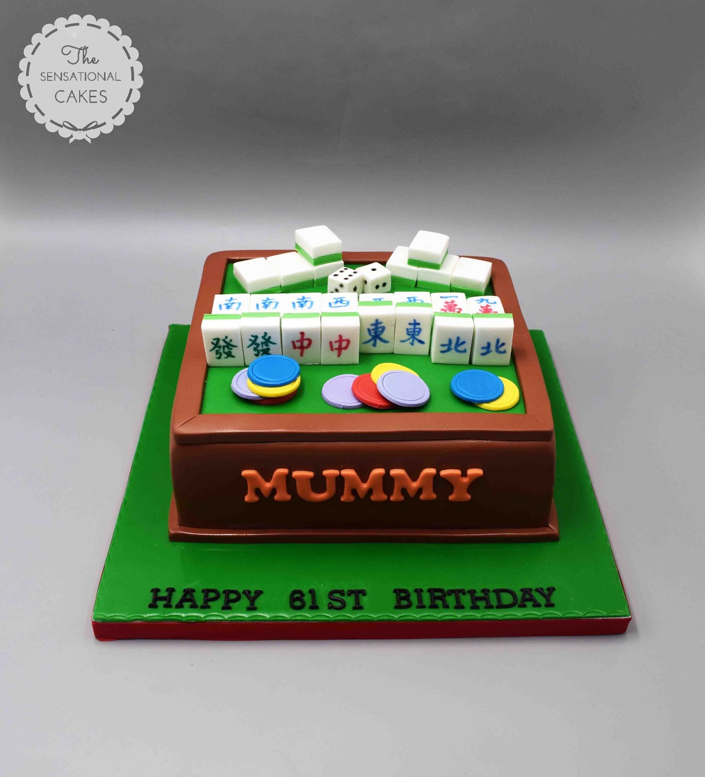 simple mahjong cake design simple mahjong cake design