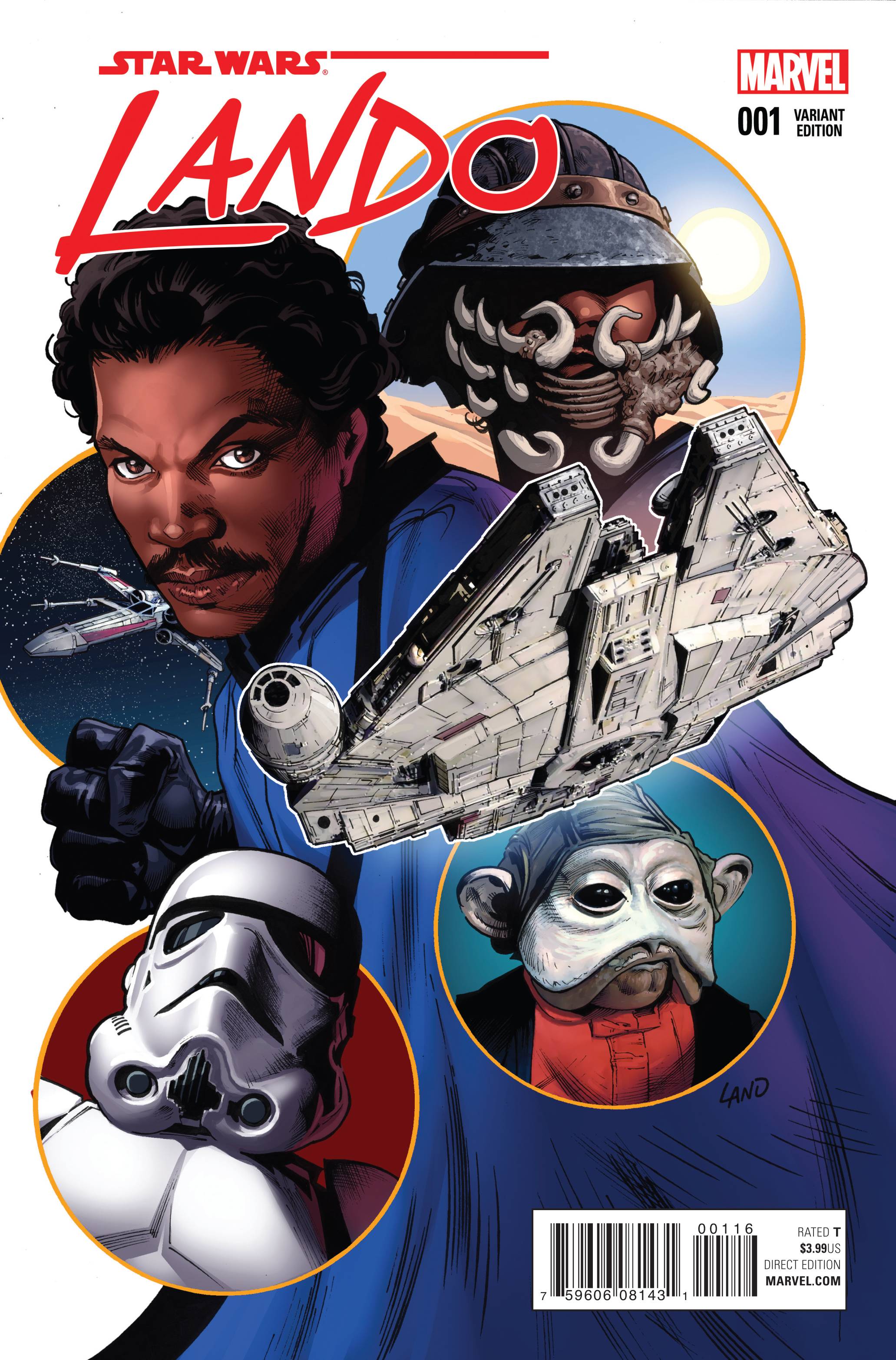 Read online Lando comic -  Issue #1 - 4