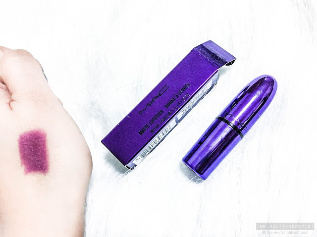 Beauty: MAC Cosmetics Magic Of the Night lipstick in Enchanted review + swatches