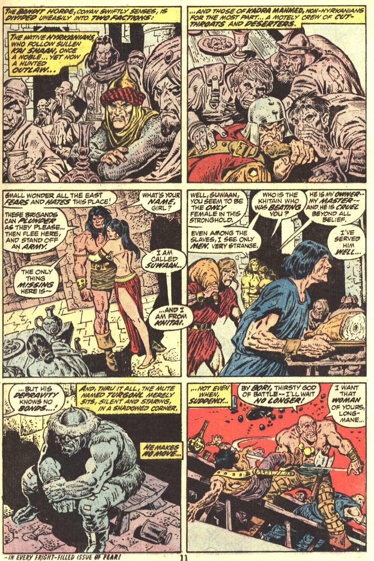 Read online Conan the Barbarian (1970) comic -  Issue #27 - 9