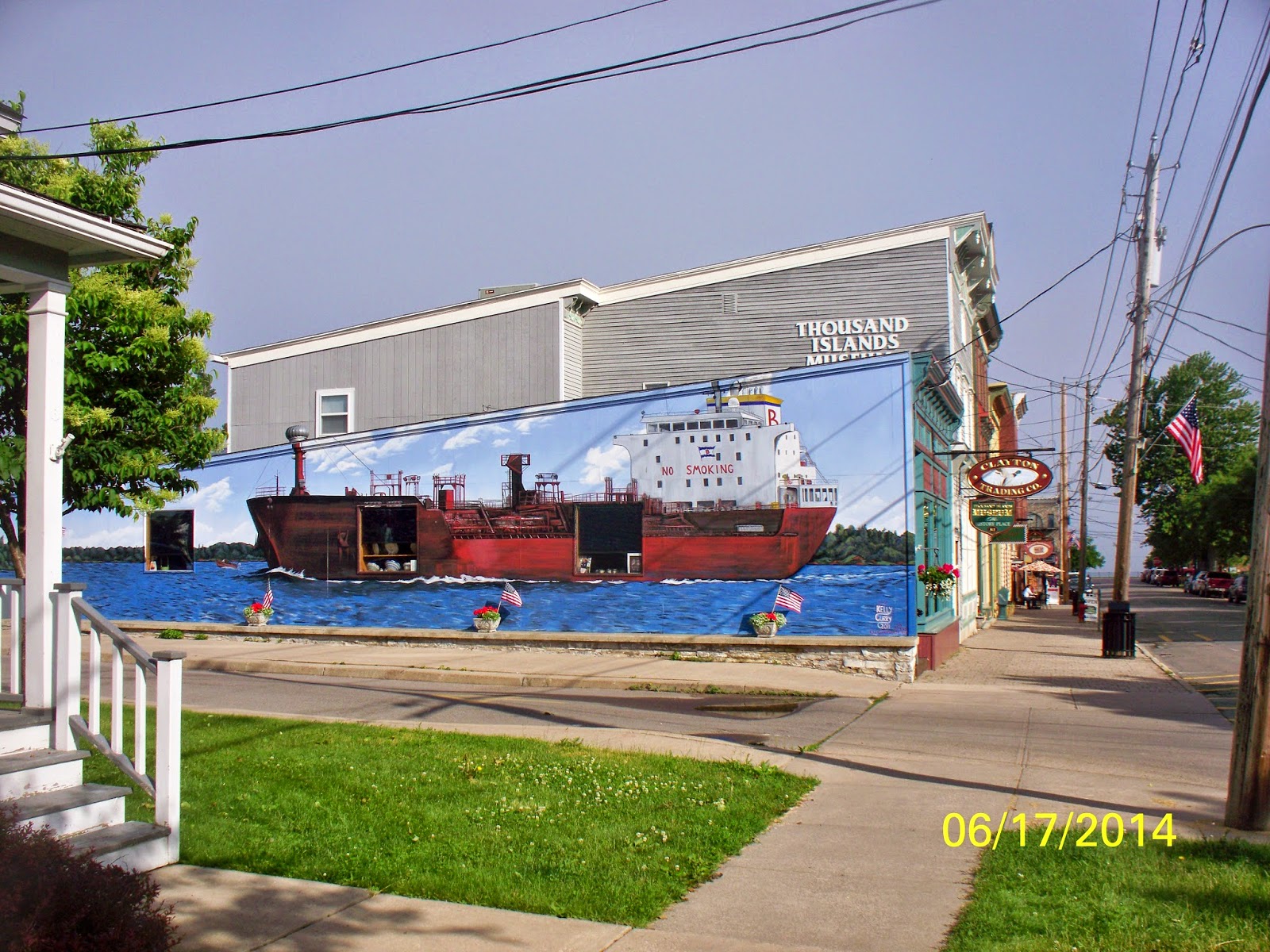 Nanseann Day 329 June 17 Village of Clayton Marina Clayton NY
