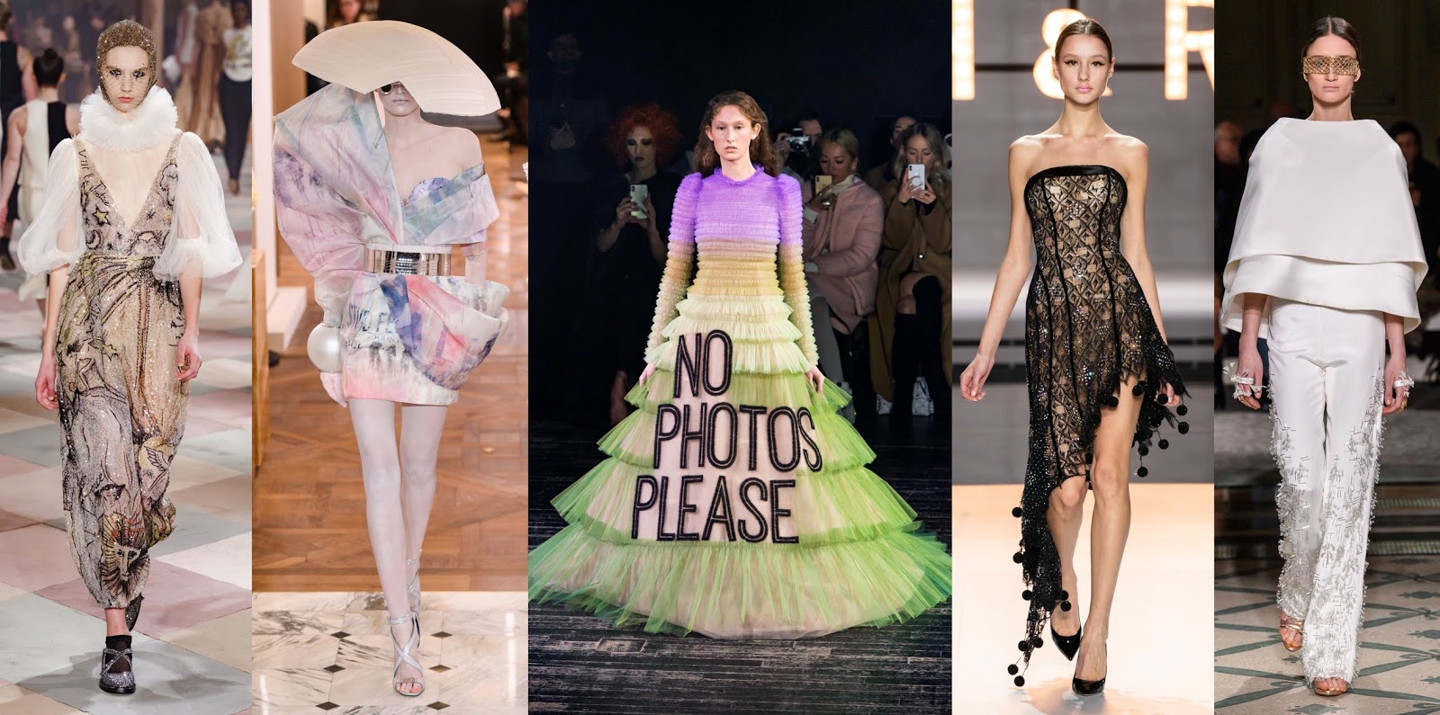 Fashion statements at Haute Couture week - Moda 2.0: Blog de