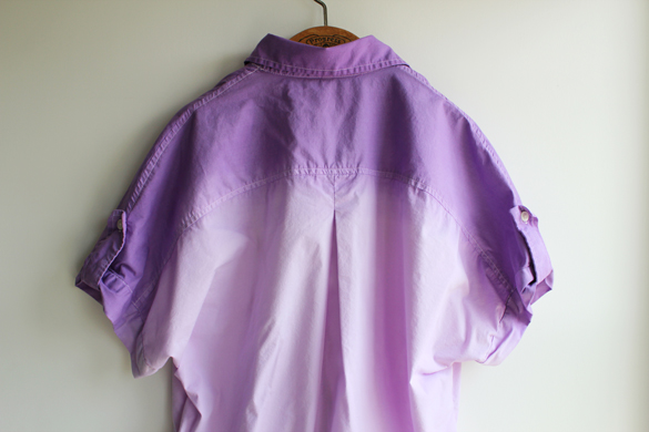 The Forge: diy: ombre dip dye shirt