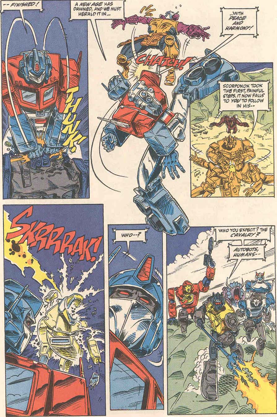 Read online The Transformers (1984) comic -  Issue #80 - 20