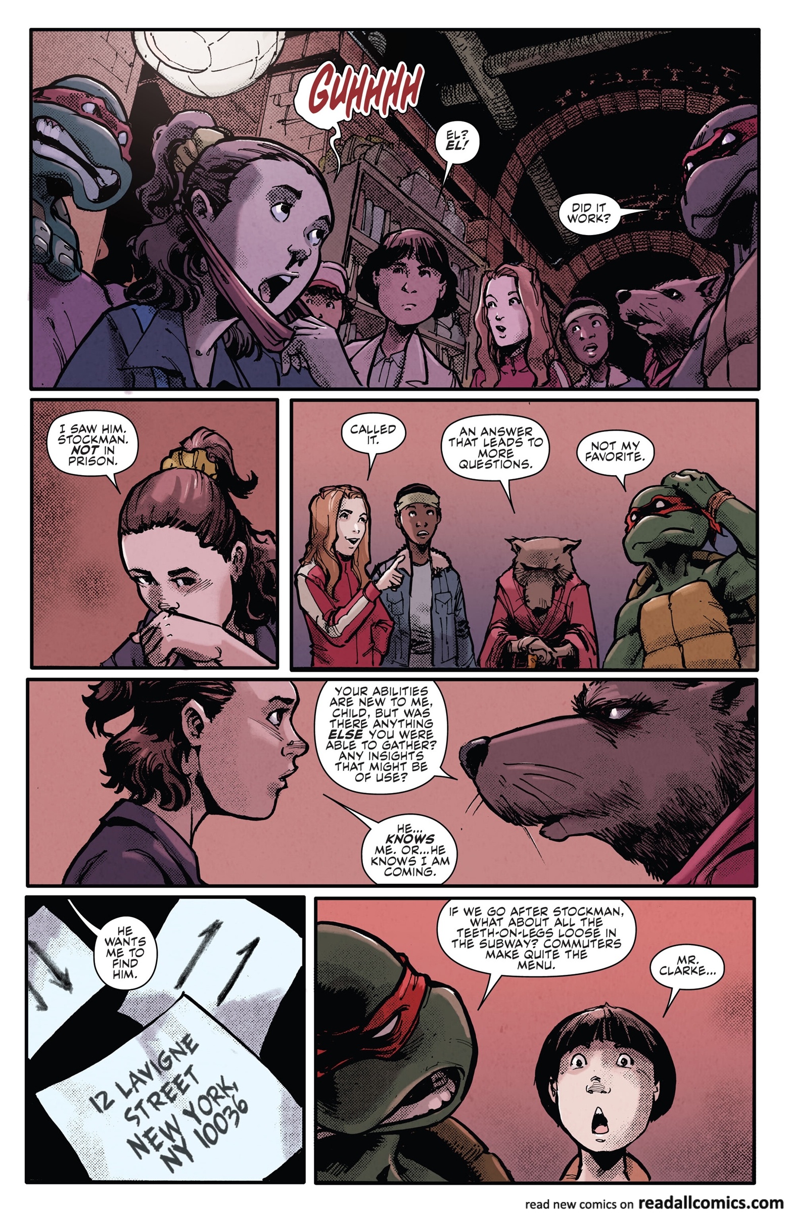 Teenage Mutant Ninja Turtles x Stranger Things chapter 1 page 18