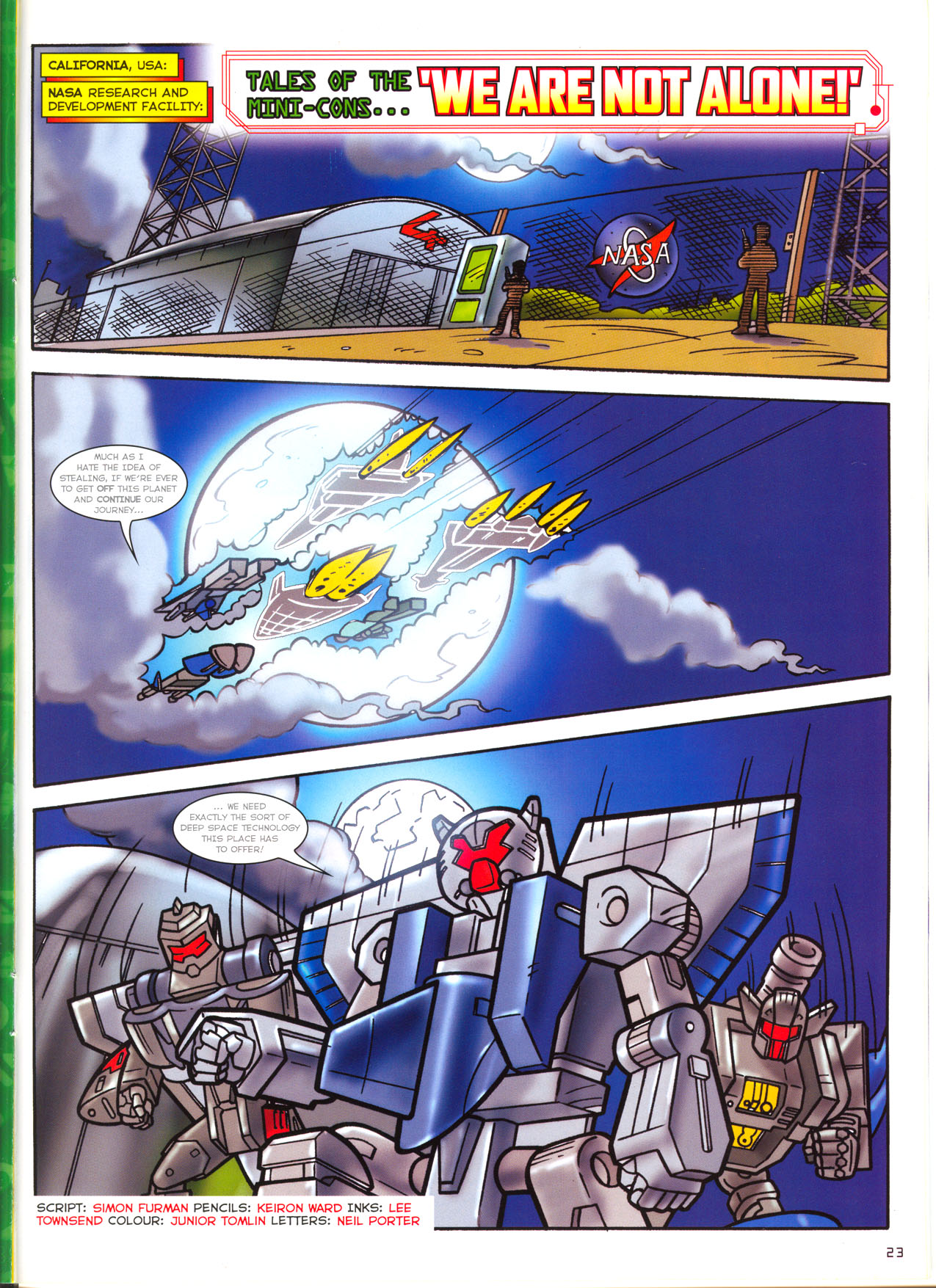 Read online Transformers: Armada (2003) comic -  Issue #5 - 19
