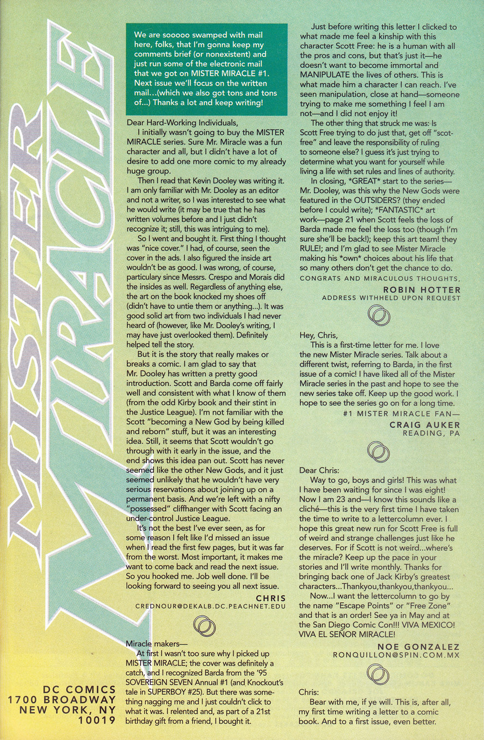 Read online Mister Miracle (1996) comic -  Issue #4 - 25
