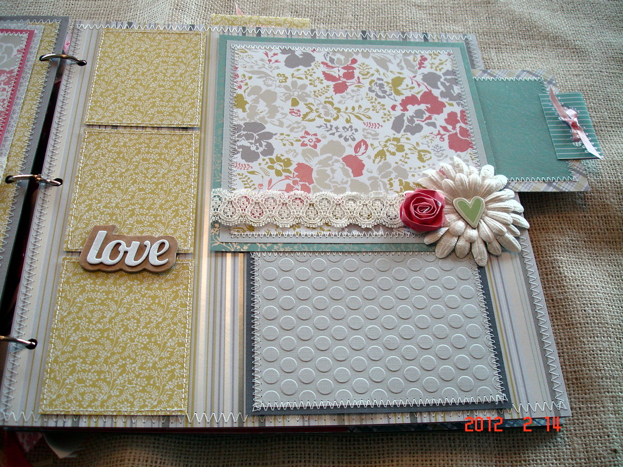 Scrapbooking by Phyllis Premade 12x12 Chipboard Scrapbook Album *Together*