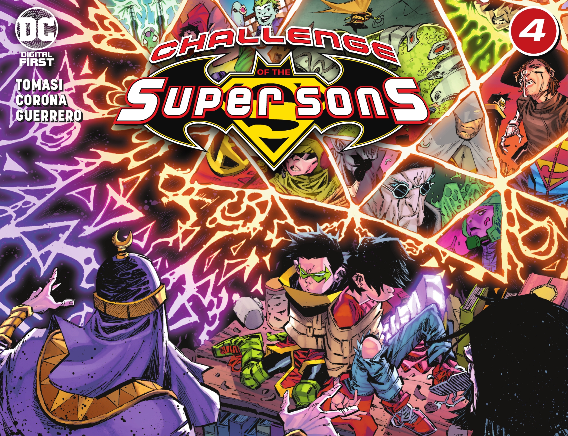 Read online Challenge of the Super Sons comic -  Issue #4 - 1