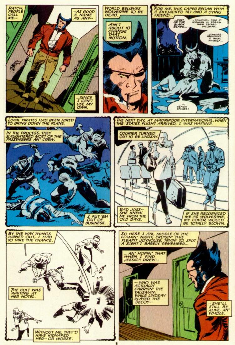 Read online Wolverine (1988) comic -  Issue #2 - 8